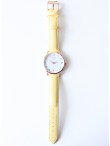 Montre Jihane Jaune pastel