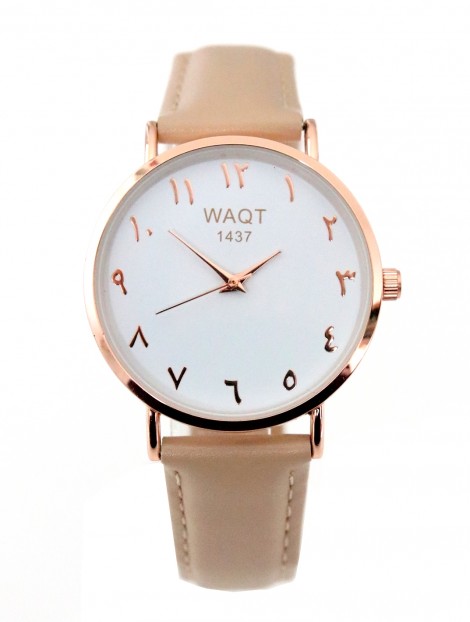 Montre Jihane Taupe