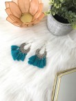 Boucles d'oreille Sherley pompons