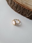 Bague dorée ASSIA