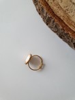 Bague dorée ASSIA