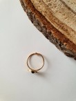 Bague dorée INES