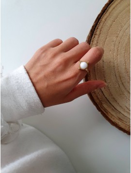 Bague dorée KAELLE