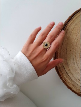 Bague dorée LANA