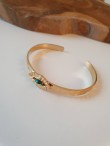 Gold bangle bracelet FATINE