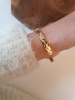 Gold bangle bracelet FATINE