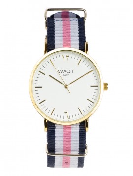 Montre Urban Gold - Pink & Navy