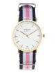 Montre Urban Gold - Pink & Navy