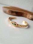 Gold bangle bracelet FAUSTINE