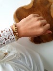 Flat bangle bracelet ANNIE