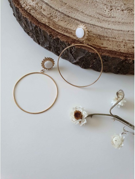 Boucles d'oreilles Lila